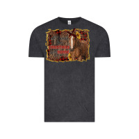 Vintage Black all i want for christmas is a horse Vintage Tee - RanaPortraitStore