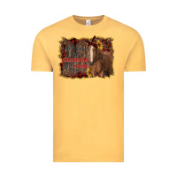 Vintage Mustard all i want for christmas is a horse Vintage Tee - RanaPortraitStore