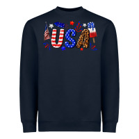 Navy usa 4th of july Heavyweight Sweatshirt - texasbilliewilder