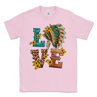 Bubblegum Pink love indian headdress Classic Tee - HRA Design Shop