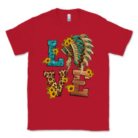 Red love indian headdress Classic Tee - HRA Design Shop