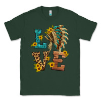 Sports Green love indian headdress Classic Tee - HRA Design Shop