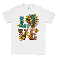 White love indian headdress Classic Tee - HRA Design Shop