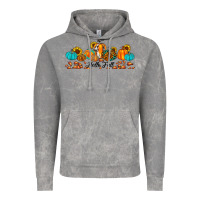 Cloud Rock hello fall pumpkin sunflower Vintage Hoodie - JahusDesignShop