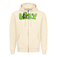 Sandshell St Patricks Day Lucky Gnome Zipper Hoodie - Jasminsmagicworld