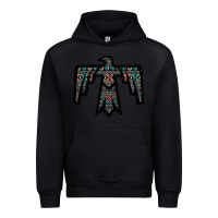 Foreset Green Black Aztec Thunderbird Urban Hoodie - Bettercallsaul