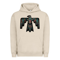 Pigment French Oak Black Aztec Thunderbird Urban Hoodie - Bettercallsaul
