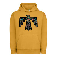 Pigment Peanut Butter Black Aztec Thunderbird Urban Hoodie - Bettercallsaul