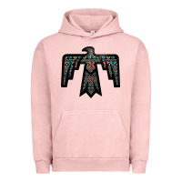 Pigment Salmon Black Aztec Thunderbird Urban Hoodie - Bettercallsaul