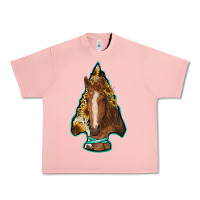 Salmon arrowhead horse Urban Heavy Tee - RanaPortraitStore