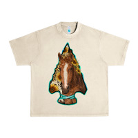 Sandshell arrowhead horse Urban Heavy Tee - RanaPortraitStore