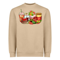 Mushroom watermelon farm fresh coffee cups Heavyweight Sweatshirt - Zillion Design Studio