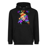 Black drag is not a crime fabulous drag queen Heavyweight Hoodie - MaliasSmallBusiness