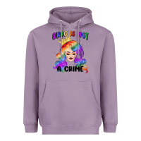 Lavender drag is not a crime fabulous drag queen Heavyweight Hoodie - MaliasSmallBusiness