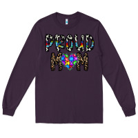 Plum proud mom Long Sleeve Tee - CowhideDigitalArt