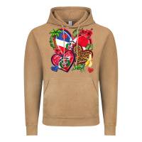 Vintage Camel dominican republic  hearts Vintage Hoodie - texasbilliewilder