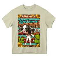 Mossy Welcome Cute Baby Calf Heavy Core Tee - LillyAllenDesigns