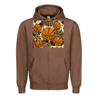 Chestnut basketball Zipper Hoodie - JahusDesignShop
