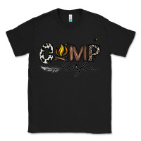 Black camp life Classic Tee - CowhideDigitalArt
