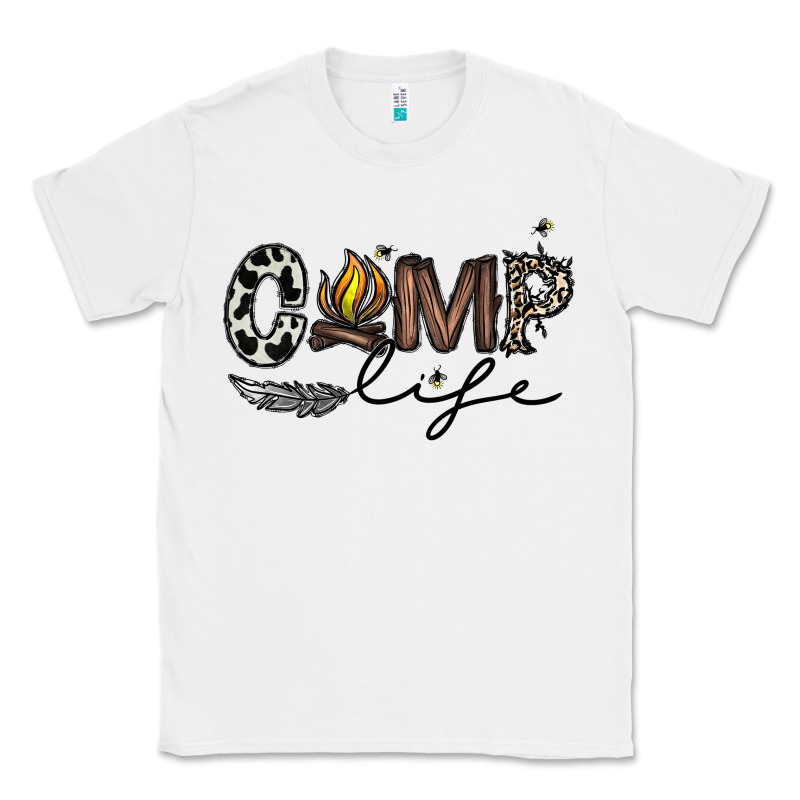 Camp Life Classic Tee by CowhideDigitalArt | Teevron