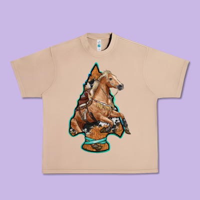 Arrowhead Horse, Urban Heavy Tee Designed By Ranaportraitstore