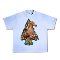 Grape Ice arrowhead horse, Urban Heavy Tee - RanaPortraitStore