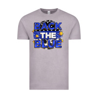 Vintage Zinc back the blue Vintage Tee - Zillion Design Studio