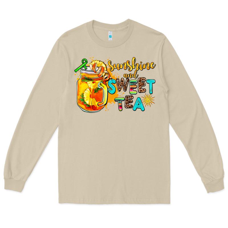 Sunshine And Sweet Tea Long Sleeve Tee by AdoDesignShop | Teevron