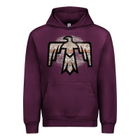 Mauve Wine Western Light Aztec Thunderbird Urban Hoodie - Bettercallsaul