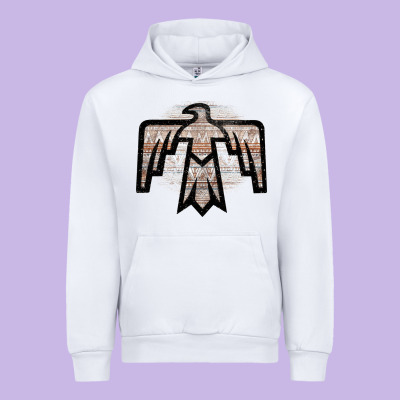 Western Light Aztec Thunderbird Urban Hoodie Designed By Bettercallsaul