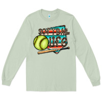 Matcha softball life Long Sleeve Tee - CowhideDigitalArt