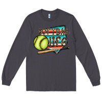 Smoke softball life Long Sleeve Tee - CowhideDigitalArt