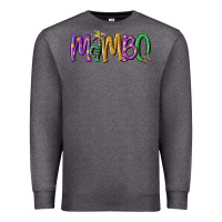 Charcoal Heather mardi gras mambo Premium Sweatshirt - MaliasSmallBusiness
