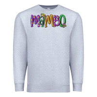 Heather Grey mardi gras mambo Premium Sweatshirt - MaliasSmallBusiness