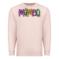 Pale Pink mardi gras mambo Premium Sweatshirt - MaliasSmallBusiness