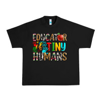 Black educator of tiny humans Urban Heavy Tee - Zillion Design Studio