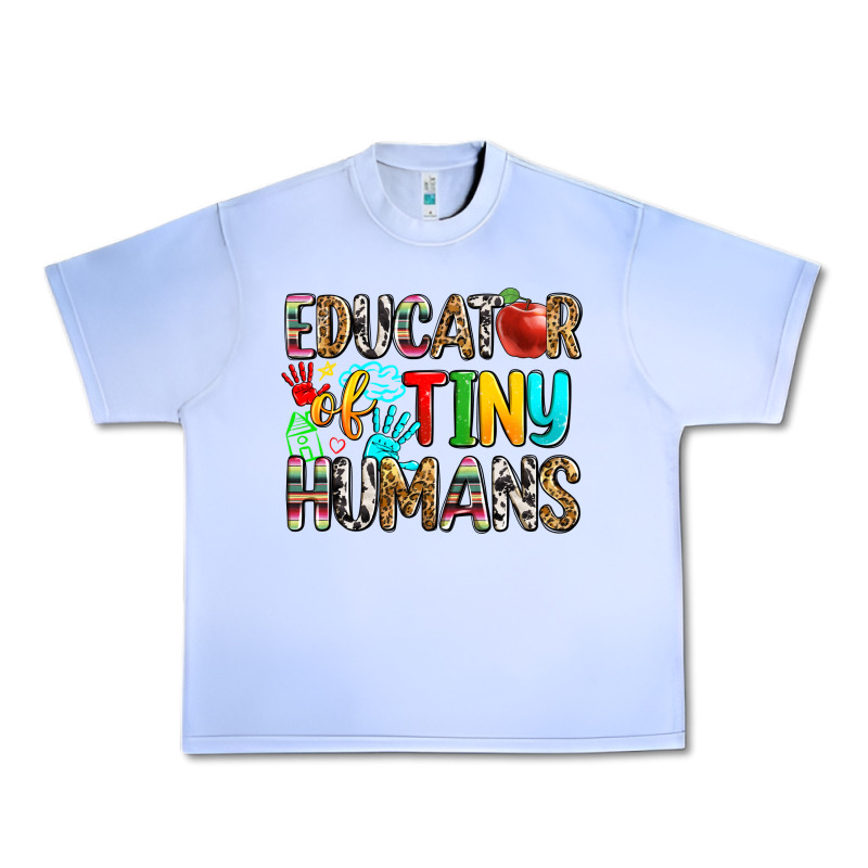 Educator Of Tiny Humans Urban Heavy Tee by Zillion Design Studio | Teevron