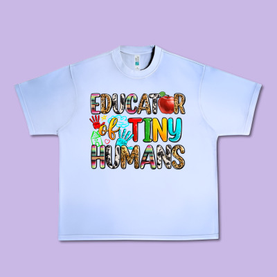 Educator Of Tiny Humans Urban Heavy Tee Designed By Zillion Design Studio