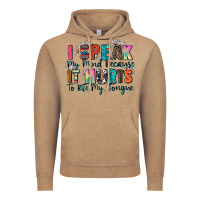 Vintage Coffee i speak my mind because it hurts to bite my tongue Vintage Hoodie - Zillion Design Studio