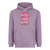 Lavender bless your heart Heavyweight Hoodie - MaliasSmallBusiness