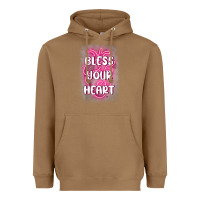 Toasted Coconut bless your heart Heavyweight Hoodie - MaliasSmallBusiness
