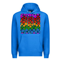 True Royal Pride lgbtq flowers seamless pattern Premium Hoodie - BundleAndBundleShop