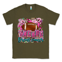 Army Green tackle breast cancer Classic Tee - AdoDesignShop