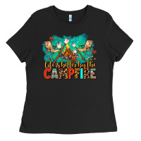 Black life is better by the campfire Ladies Tee - AdoDesignShop
