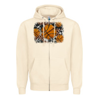 Sandshell basketball background Zipper Hoodie - JahusDesignShop