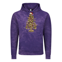 Cloud Purple Skeleton Christmas Tree Vintage Hoodie - RanaPortraitStore