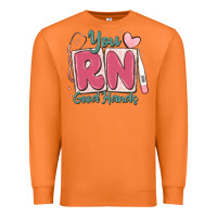 Carrot you rn good hands registered nurse Premium Sweatshirt - MaliasSmallBusiness