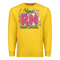 Lemon you rn good hands registered nurse Premium Sweatshirt - MaliasSmallBusiness