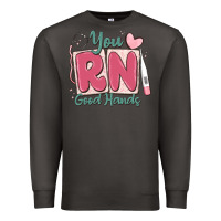 Smoke you rn good hands registered nurse Premium Sweatshirt - MaliasSmallBusiness