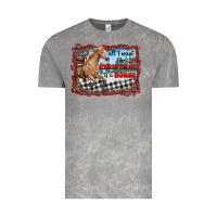 Cloud Rock all i want for christmas is a horse  with farm Vintage Tee - RanaPortraitStore